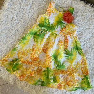 Nwot Penelope tropical pattern dress